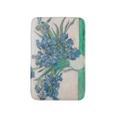Van Gogh Iris Vase Schilderend Impressionisme Badmat (Voorkant Verticaal)