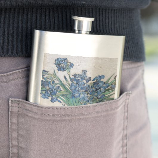 Van Gogh Iris Vase Schilderend Impressionisme Flacon (Voorbeeld)