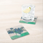 Van Gogh Iris Vase Schilderend Impressionisme Kartonnen Onderzetters (Insitu)