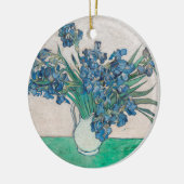 Van Gogh Iris Vase Schilderend Impressionisme Keramisch Ornament (Links)
