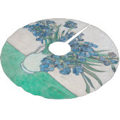 Van Gogh Iris Vase Schilderend Impressionisme Kerstboom Rok (Gekanteld)