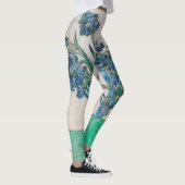 Van Gogh Iris Vase Schilderend Impressionisme Leggings (Rechts)