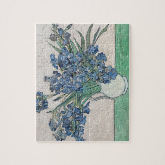 Van Gogh Iris Vase Schilderend Impressionisme Legpuzzel (Verticaal)