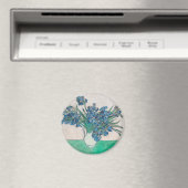 Van Gogh Iris Vase Schilderend Impressionisme Magneet (Insitu (Vaatwasser))