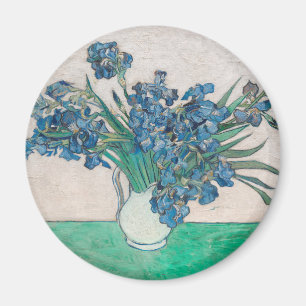 Van Gogh Iris Vase Schilderend Impressionisme Magneet