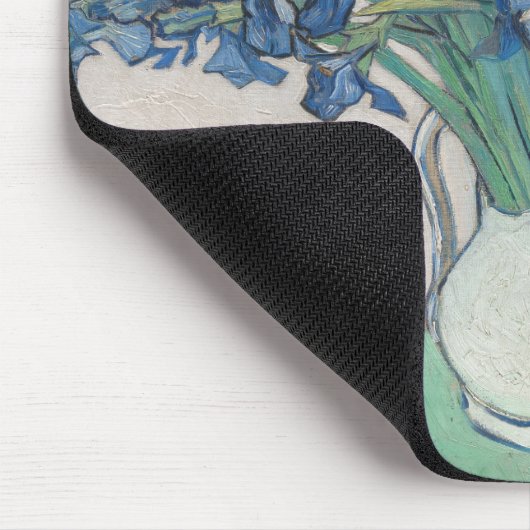 Van Gogh Iris Vase Schilderend Impressionisme Muismat (Hoek)