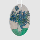 Van Gogh Iris Vase Schilderend Impressionisme Ornament (voorkant)