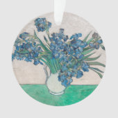 Van Gogh Iris Vase Schilderend Impressionisme Ornament (voorkant)