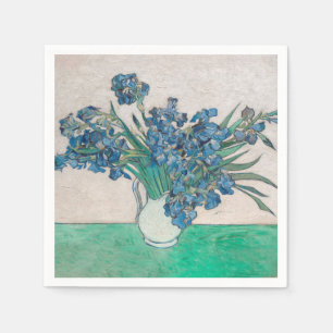 Van Gogh Iris Vase Schilderend Impressionisme Servet