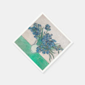 Van Gogh Iris Vase Schilderend Impressionisme Servet (Hoek)