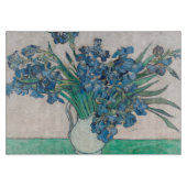 Van Gogh Iris Vase Schilderend Impressionisme Snijplank (Voorkant)