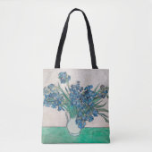 Van Gogh Iris Vase Schilderend Impressionisme Tote Bag (Voorkant)