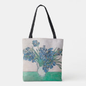 Van Gogh Iris Vase Schilderend Impressionisme Tote Bag (Achterkant)