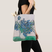 Van Gogh Iris Vase Schilderend Impressionisme Tote Bag (Dichtbij)