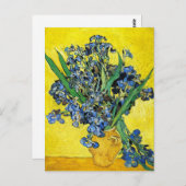 Van Gogh IrisBriefkaart Briefkaart (Voorkant / Achterkant)