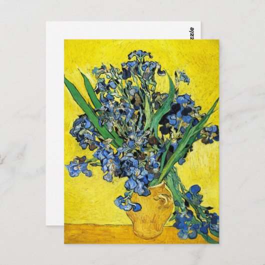 Van Gogh IrisBriefkaart Briefkaart (Voorkant / Achterkant)