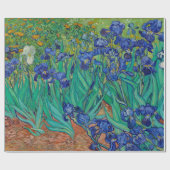 Van Gogh Irise Floral Painting Cadeaupapier (Vlak)