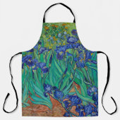 Van Gogh Irise Floral Painting Schort (Voorkant)