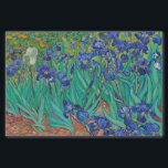 Van Gogh Irise Floral Painting Tissuepapier<br><div class="desc">Vincent Van Gogh (30 maart 1853 - 29 juli 1890) was een invloedrijke Nederlandse post-impressionistische schilder.  Dit kunstwerk heet Irises.</div>