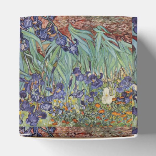 Van Gogh Irise Impressionist Painting Bedankdoosjes (Bovenkant)