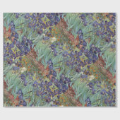 Van Gogh Irise Impressionist Painting Cadeaupapier (Vlak)