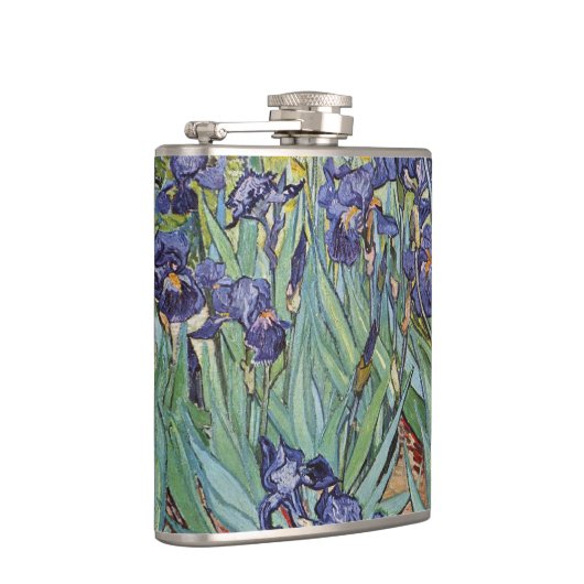 Van Gogh Irise Impressionist Painting Heupfles (Rechts)