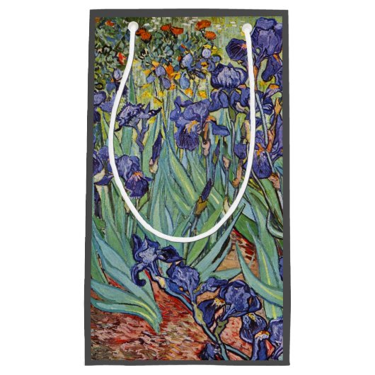 Van Gogh Irise Impressionist Painting Klein Cadeauzakje (Voorkant)