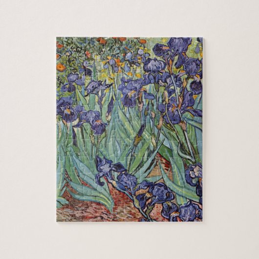 Van Gogh Irise Impressionist Painting Legpuzzel (Verticaal)
