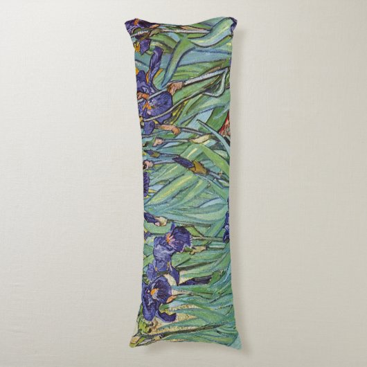 Van Gogh Irise Impressionist Painting Lichaamskussen (Voorkant Verticaal)