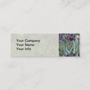 Van Gogh Irise Impressionist Painting Mini Visitekaartje