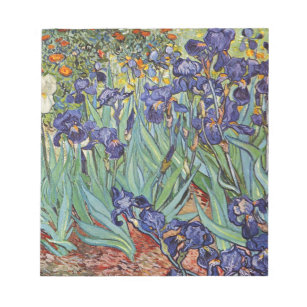 Van Gogh Irise Impressionist Painting Notitieblok