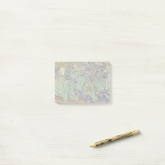 Van Gogh Irise Impressionist Painting Post-it® Notes (Op bureau)