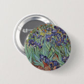Van Gogh Irise Impressionist Painting Ronde Button 5,7 Cm (Voorkant /achterkant)