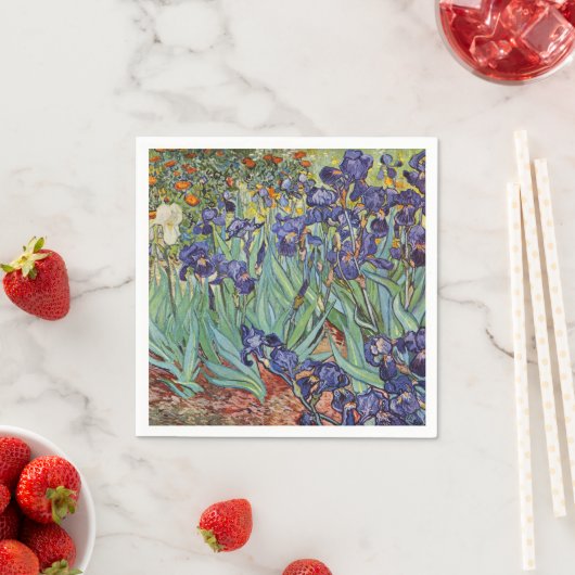 Van Gogh Irise Impressionist Painting Servetten (Insitu)