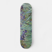 Van Gogh Irise Impressionist Painting Skateboard (Voorkant)
