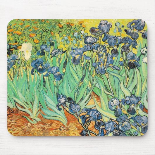 Van Gogh Irise Mousepad Muismat (Voorkant)
