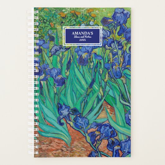Van Gogh Irise Painting Planner (Voorkant)