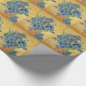 Van Gogh Irise Vase Flowers nog steeds beroemde ku Cadeaupapier (Hoek)