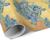 Van Gogh Irise Vase Flowers nog steeds beroemde ku Cadeaupapier (Rol Hoek)
