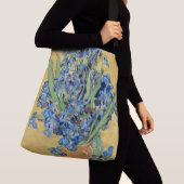 Van Gogh Irise Vase Flowers nog steeds Nederlandse Crossbody Tas (Dichtbij)
