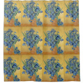 Van Gogh Irise Vase Flowers nog steeds Nederlandse Douchegordijn (Voorkant)