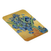 Van Gogh Irise Vase Gold Wall Blue Flowers Art Magneet (Rechterzijde)