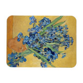 Van Gogh Irise Vase Gold Wall Blue Flowers Art Magneet (Horizontaal)