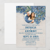 Van Gogh Irise Wedding Uitnodiging (Voorkant / Achterkant)