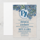 Van Gogh Irise Wedding Uitnodiging (Voorkant / Achterkant)