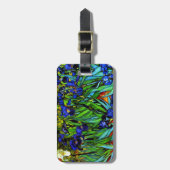 Van Gogh - Irises, 1889 Bagagelabel (Voorkant verticaal)