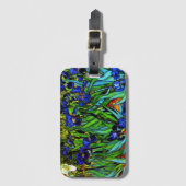 Van Gogh - Irises, 1889 Bagagelabel (Voorkant (verticaal))