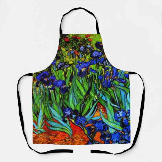 Van Gogh - Irises, 1889, Schort (Voorkant)