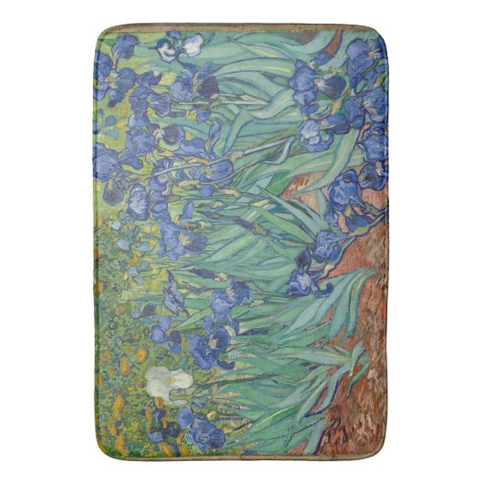 Van Gogh  Irises Badmat (Voorkant Verticaal)