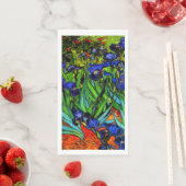 Van Gogh - Irises, beroemd schilderij, Servet (Insitu)